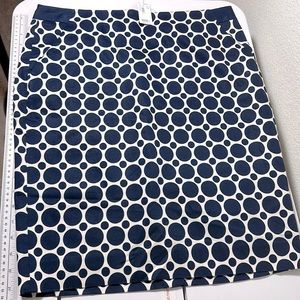 The limited women’s navy polka dot pencil skirt skirt 10